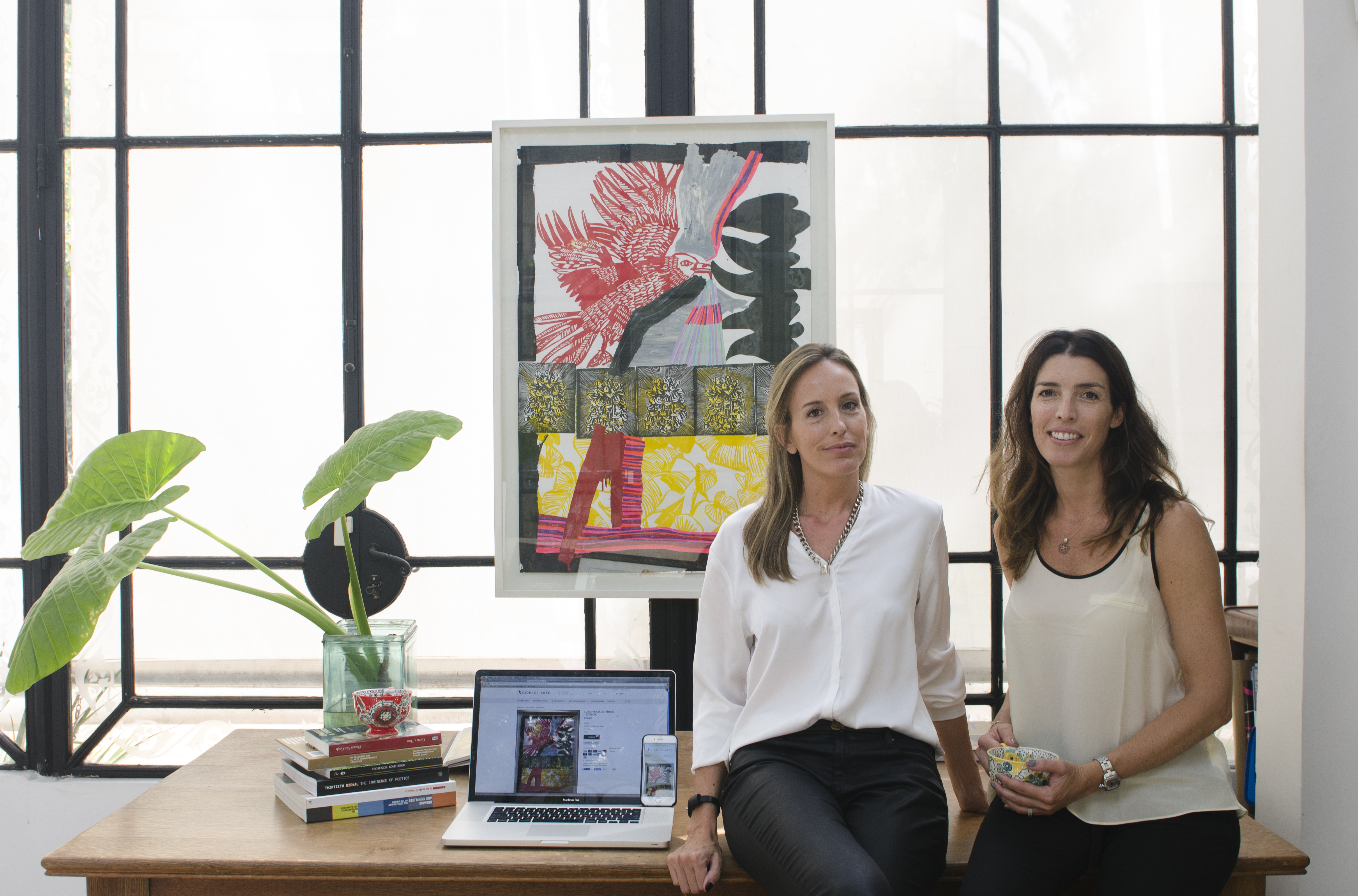 Lucrecia Cornejo y Angie Braun buscan desde la tecnología redefinir la experiencia de comprar arte.