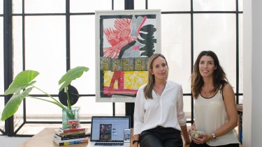 Lucrecia Cornejo y Angie Braun buscan desde la tecnología redefinir la experiencia de comprar arte.