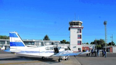 El avión rescatado hará vuelos sanitarios en Río Negro
