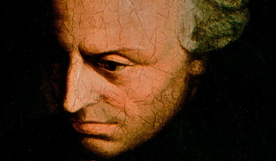 Retrato de Immanuel Kant. 