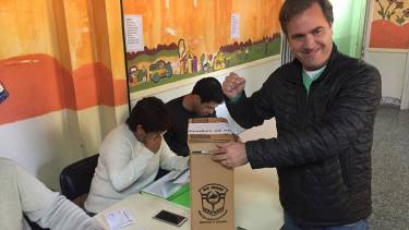 Bruno Pogliano, intendente de El Bolsón en uso de licencia. (Foto: gentileza) 
