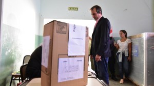 Martín Soria perdió en la mesa en la que votó en Roca