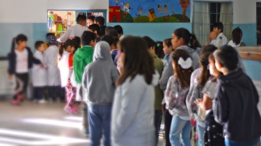 En la vuelta a las clases presenciales, los recreos serán muy diferentes. (Foto: archivo Gonzalo Maldonado)