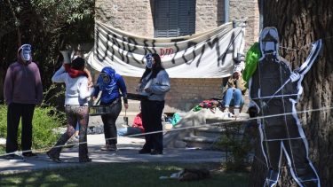 La ocupación de las instalaciones de la Universidad de Río Negro se extendieron durante tres meses. (foto: archivo)