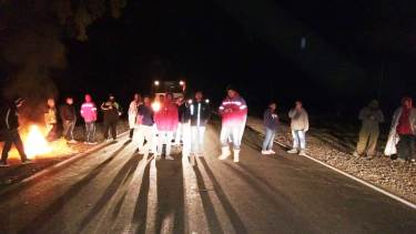 Desocupados denuncian que los sacaron del corte de Ruta 7 a los golpes