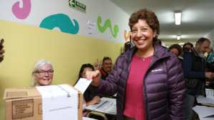 Arabela Carreras: «Me siento tranquila, confiada y contenta»