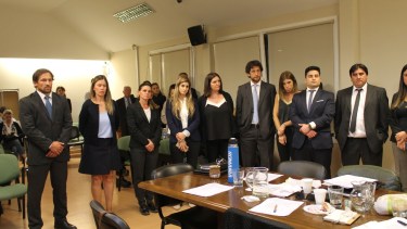 Los postulantes a los dos cargos de fiscal adjunto ante el Consejo de la Magistratura de la Tercera Circunscripción. (Gentileza)