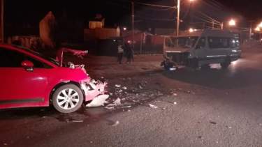 El conductor del vehículo sufrió lesiones leves. (Foto: gentileza)