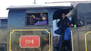 Colmada, la Trochita cumplió hoy con su último viaje de verano