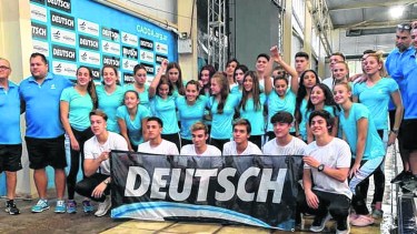 La nadadora barilochense se ganó su lugar en la selección. Foto: gentileza