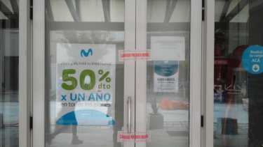 La oficina de la calle Mitre sigue clausurada.