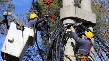 Habrá cortes de luz en Allen