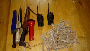 Caza furtiva: Tres hombres fueron detenidos en el interior de un campo de Guardia Mitre