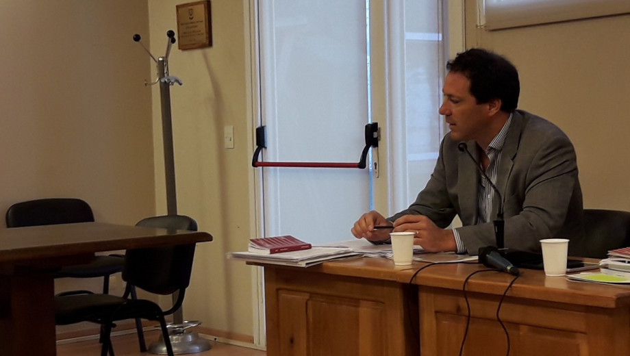 El fiscal Martín Govetto lleva adelante las causas de delitos contra la integridad sexual en Bariloche. Archivo