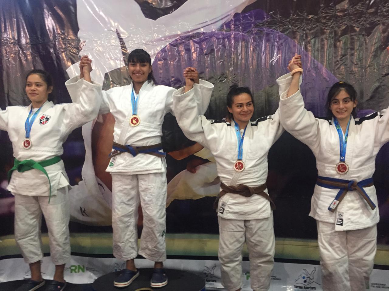 Río Negro se quedó con el Torneo Nacional de Judo en Bariloche. Foto: gentileza