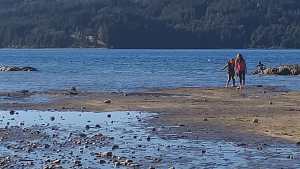 La sequía impactó en el caudal de los lagos y ríos de la región