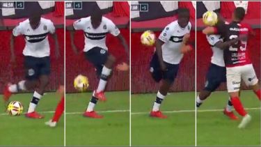 El venezolano sacó una destreza maravillosa de la galera.