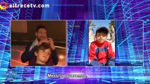 Mirá el video que emocionó a Lionel Messi en la vuelta de Showmatch