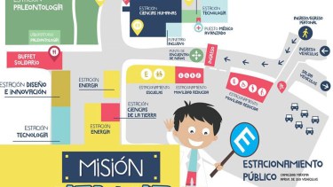 El lugar exacto donde se encuentra cada estación