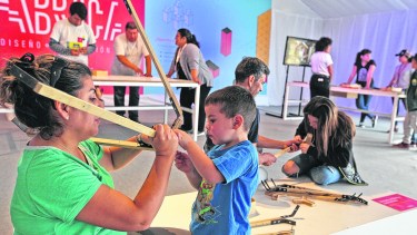 En la estación de Diseño el juego fue el principal motor de conocimiento.