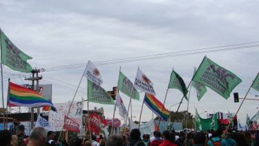 El Movimiento de Igualdad Ciudadana participa de marchas contra la política nacional. Foto: gentileza MIC