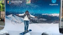 Imagen de Bariloche se muestra en Brasil con el plan de nieve