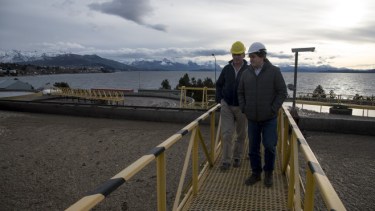 La planta depuradora  de Bariloche tiene en obra un segundo módulo. Archivo