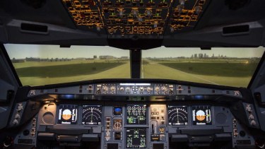 En Ezeiza hay un simulador que permite ayudar a los que tienen miedo a volar. (Foto: Gentileza)
