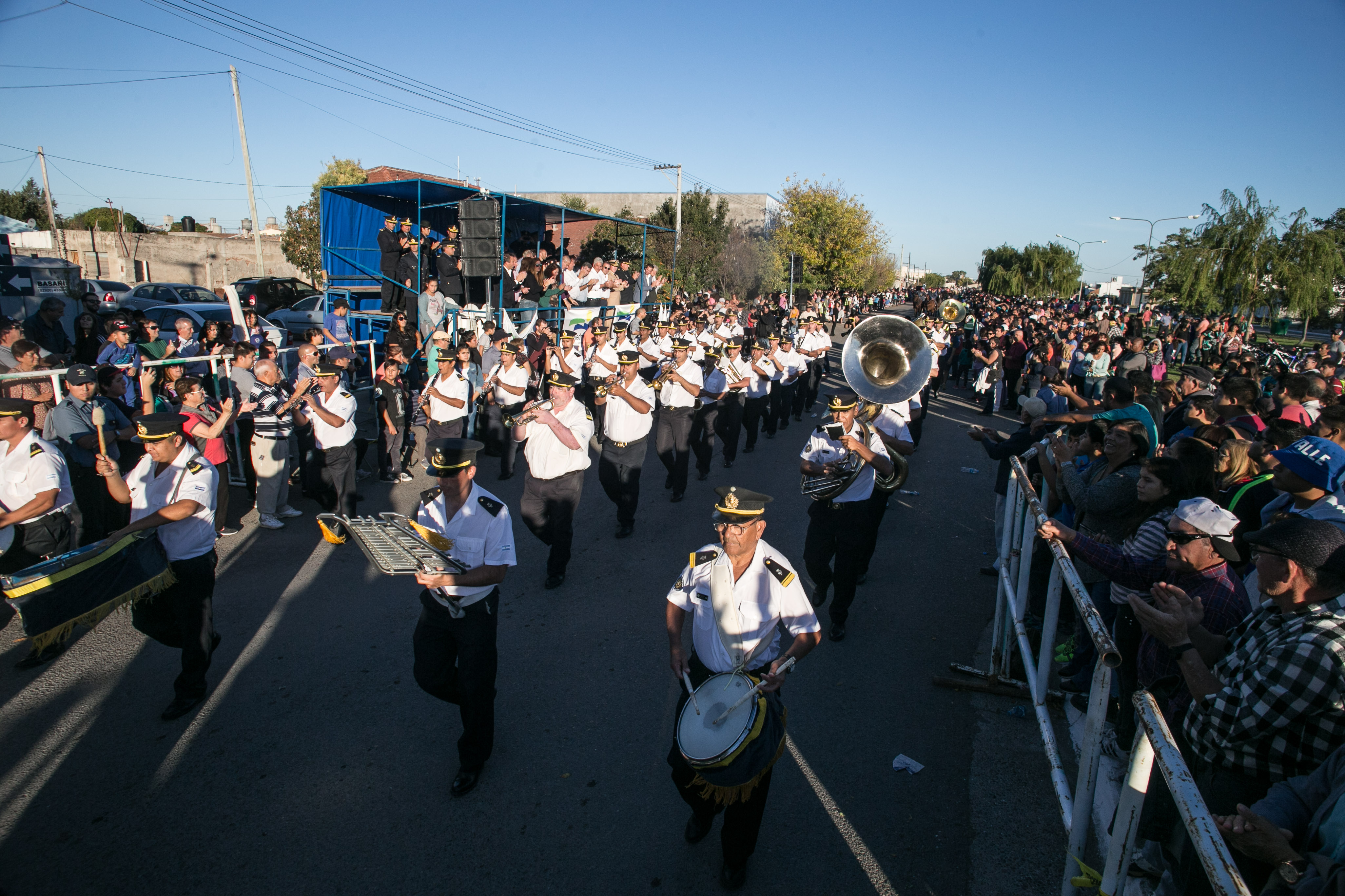 El desfile se realizó en la capital rionegrina. Foto: Pablo Leguizamón.