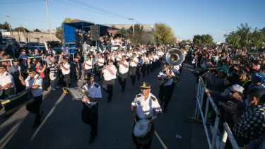 El desfile se realizó en la capital rionegrina. Foto: Pablo Leguizamón.