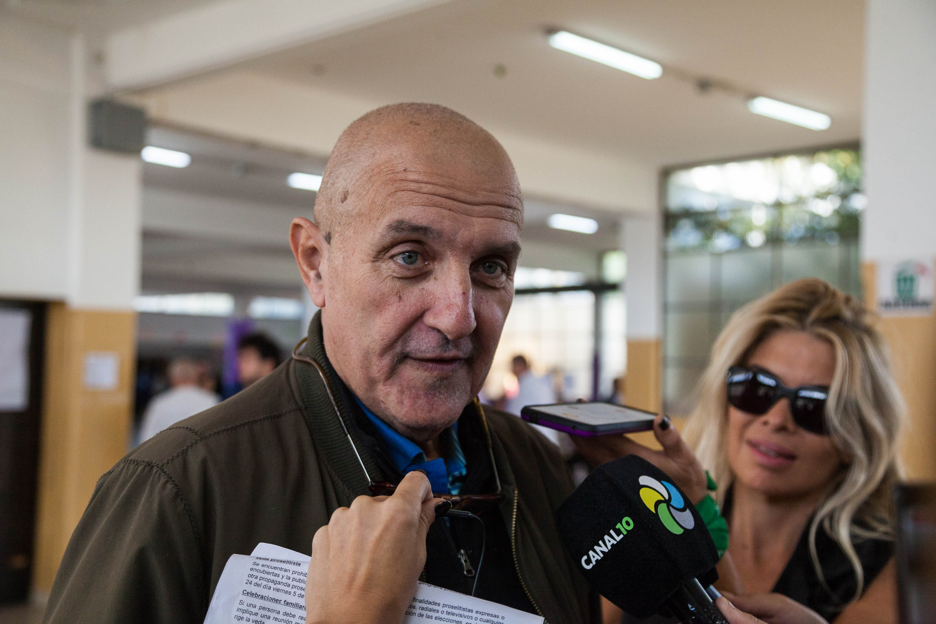 José Luis Foulkes es el candidato de Cambiemos. Foto: Marcelo Ochoa