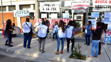 Comenzó la protesta municipal en Viedma