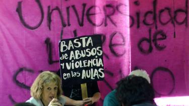 La del Comahue fue la primera universidad del país en contar con un protocolo de atención a la violencia. (Archivo).-