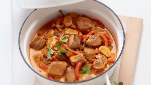 Al frío lo combatimos con una buena carne al Strogonoff