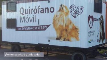 El quirófano móvil de Viedma se traslada al barrio Guido