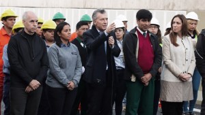 Macri: «Esto que hemos hecho es cambiar, este pavimento no es relato»