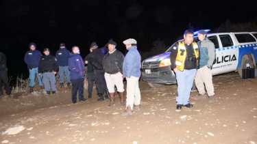 El hallazgo del cuerpo se produjo anoche, cuando los empleados de la estancia buscaban un vacuno. (Gentileza Info Los Andes).-