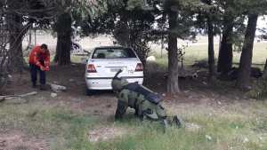 Bomberos rionegrinos se capacitan en explosivos en zonas urbanas