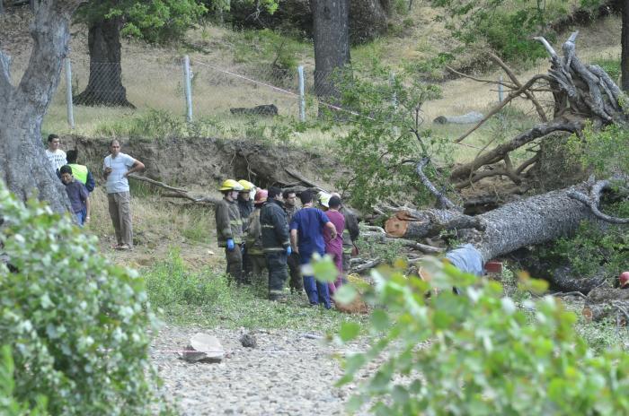 La tragedia en el camping Lolen de San Martín de los Andes ocurrió el 1 de enero de 2016. Foto: archivo
