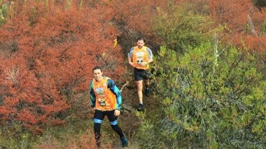 El Duatlón de Otoño Pablo Ramos se disputó ayer en el cerro Catedral. (Gentileza)
