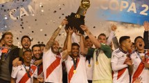 Imagen de River ganó 3-0 en casa y se consagró campeón de la Recopa Sudamericana