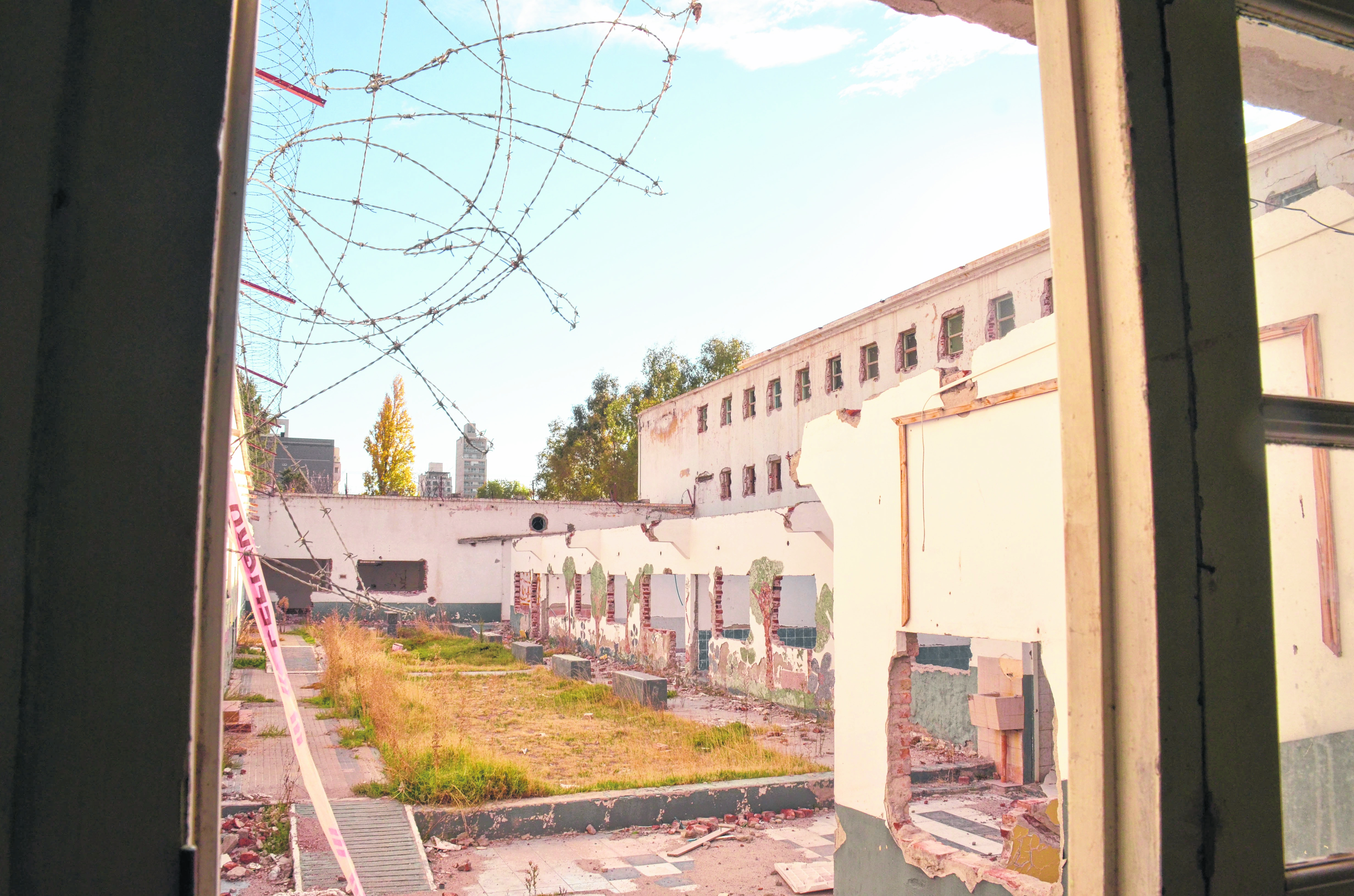 La Prisión Regional del Sur U9 dejó de ser un sitio de reclusión para ser utilizado por el Municipio y la Provincia. Foto Archivo Yamil Regules