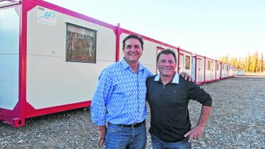 Los Soto buscan sumar confort a los campamentos pues saben por experiencia cómo es vivir en el medio del campo. (Foto: Juan Thomes)