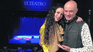 JAF comparte el rock con su hija en Neuquén Cutral Co y Roca.