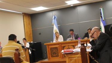 El imputado se abstuvo de declarar en la primera jornada. (Gentileza)