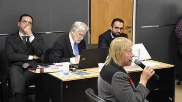 La legisladora Marta Milesi fue quien denunció a Leandro Rodríguez Lastra. (Foto: Florencia Salto.-)