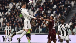 Cristiano salvó el empate para Juventus en el clásico de Turín