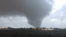 Imagen de Un tornado generó estragos en el centro de Chile