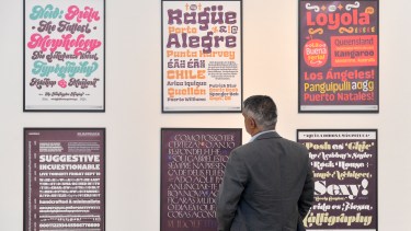 Tipos Latinos, una muestra de diseño internacional, arranca esta tarde. Foto: gentileza