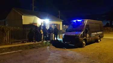 Los allanamientos se hicieron en los barrios 270 Viviendas, Arrayanes, Nahuel Hue y Bellavista. (Gentileza)